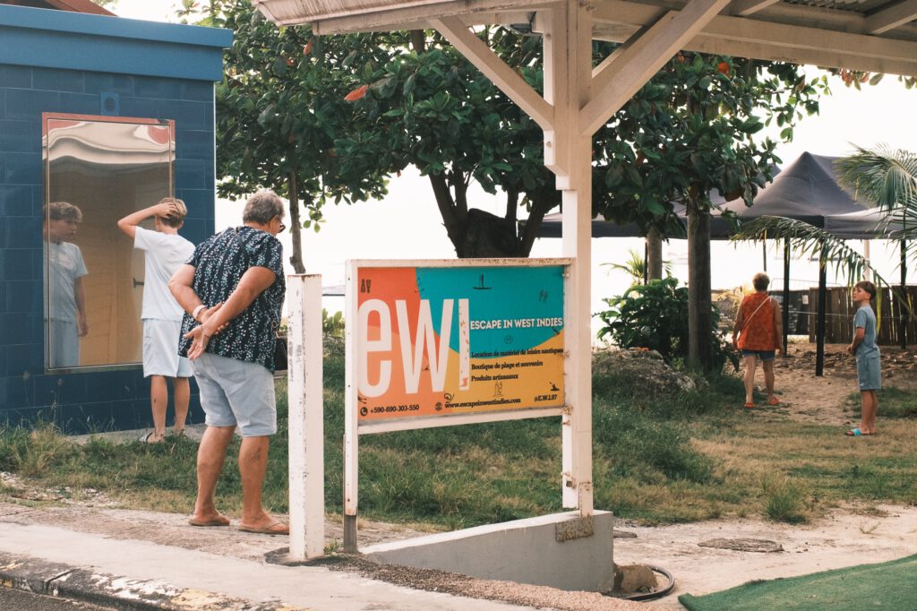 Escape in West Indies, série passages